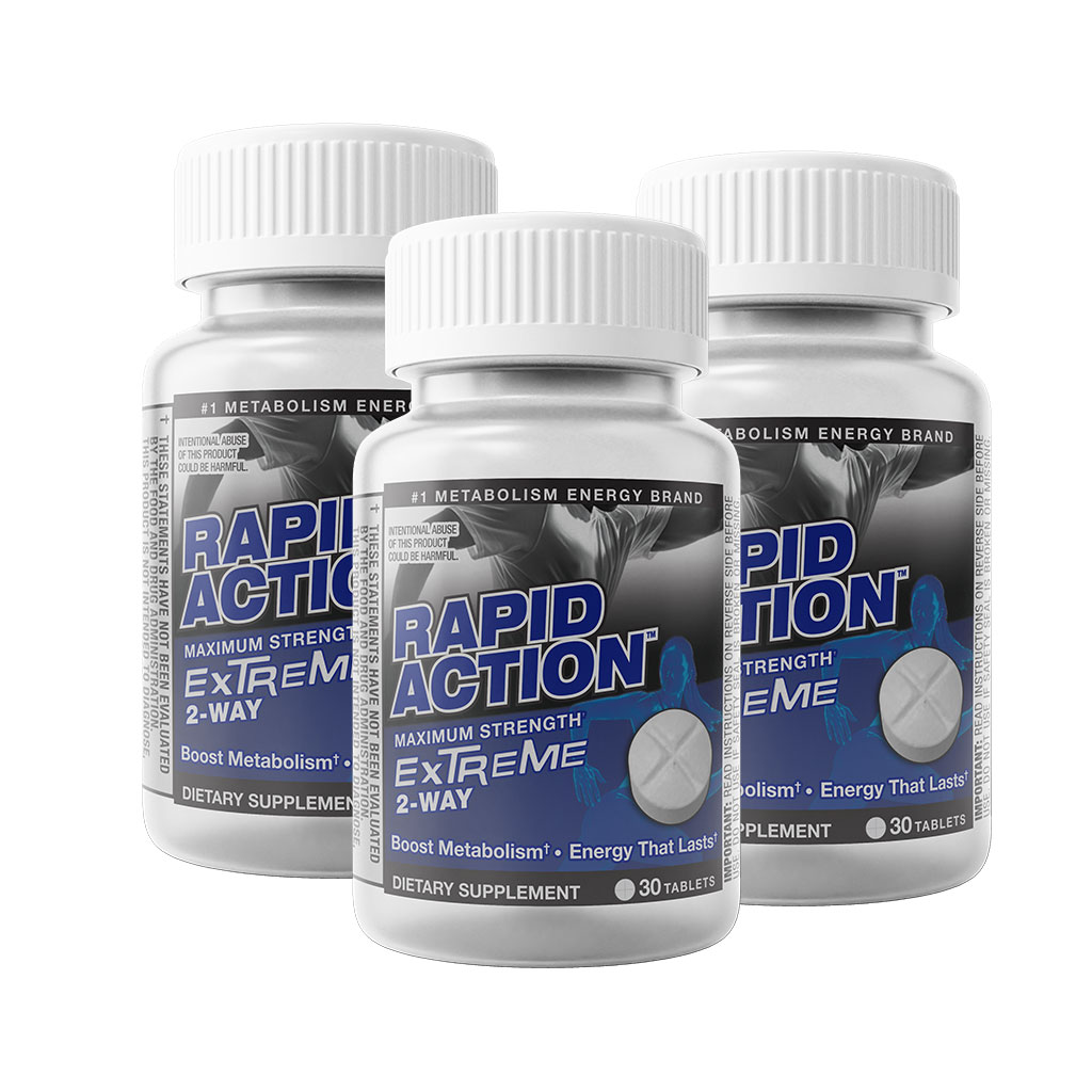Rapid Action Extreme 30ct Bottle - 3 Bottles