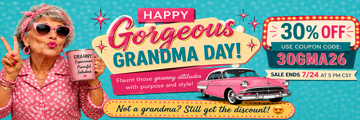 Gorgeous Grandma Sale BANNER
